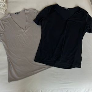 Express women’s V-necks